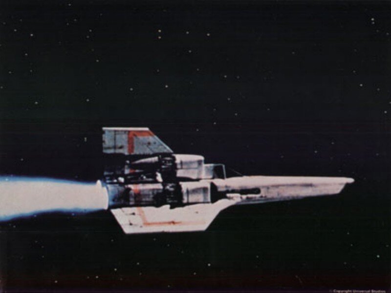 Spacecraft in Flight
