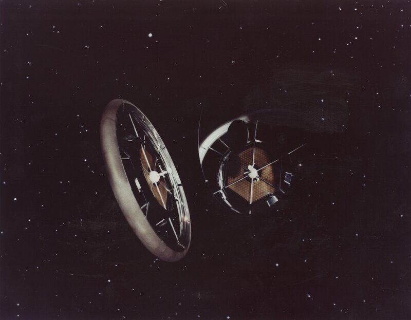 Spacecraft in orbit