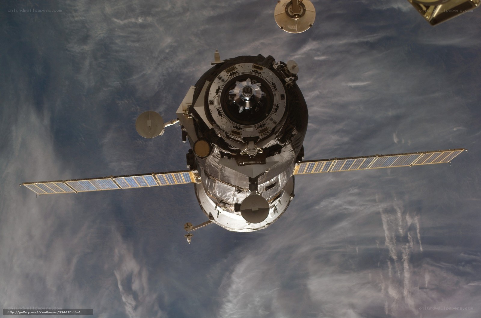 spacecraft in orbit