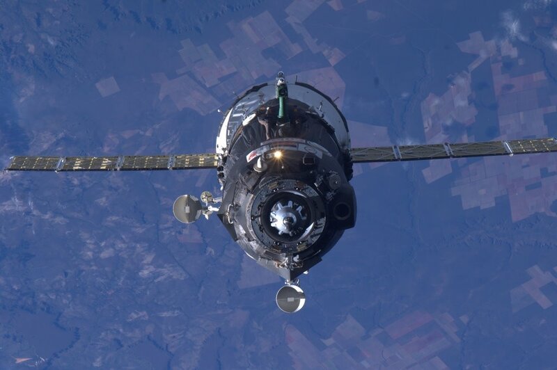 spacecraft in orbit