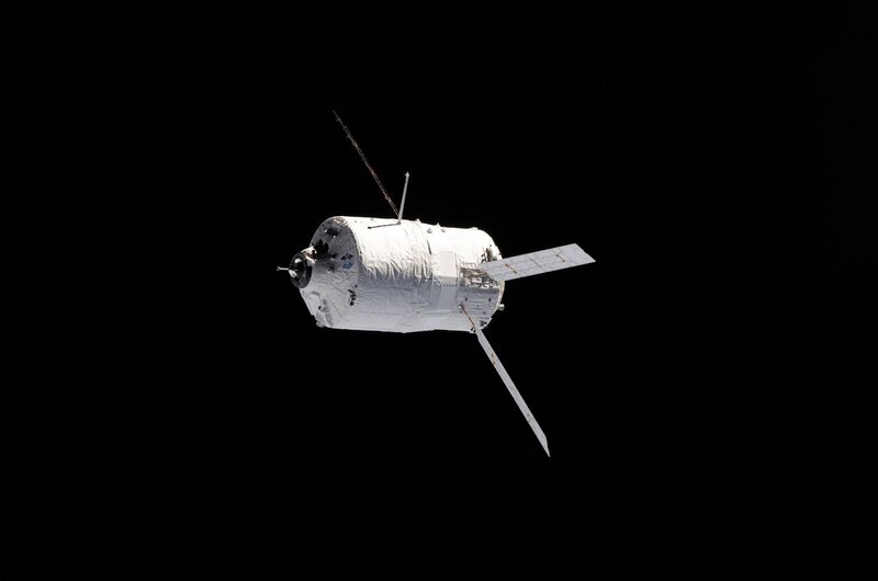 Spacecraft in Orbit — White, Serene
