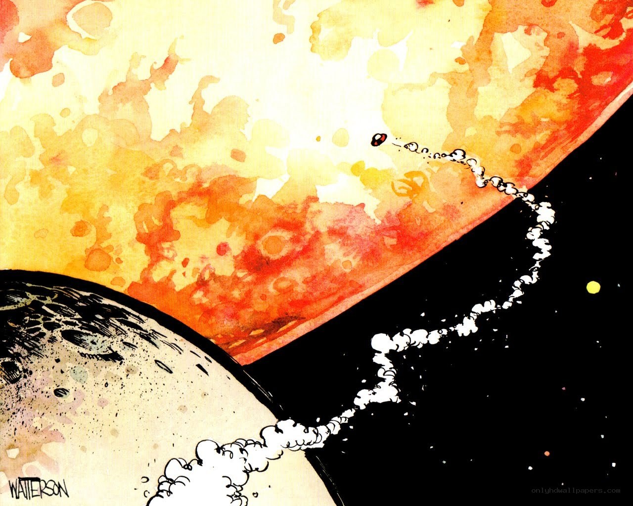 Spacecraft near a planet