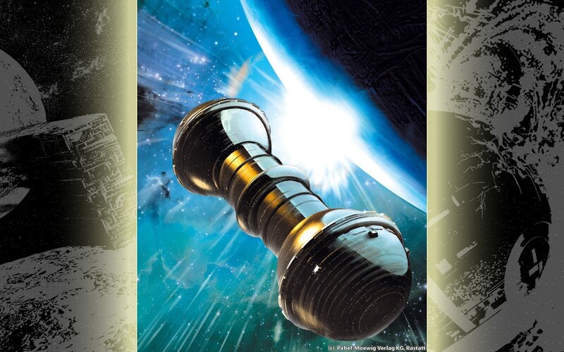 spacecraft near planet