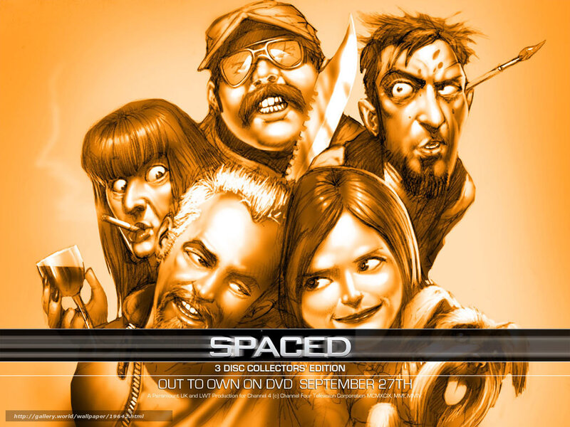 Spaced DVD cover art