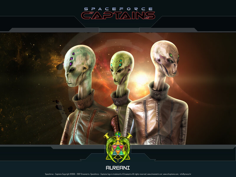 Spaceforce Captains alien crew