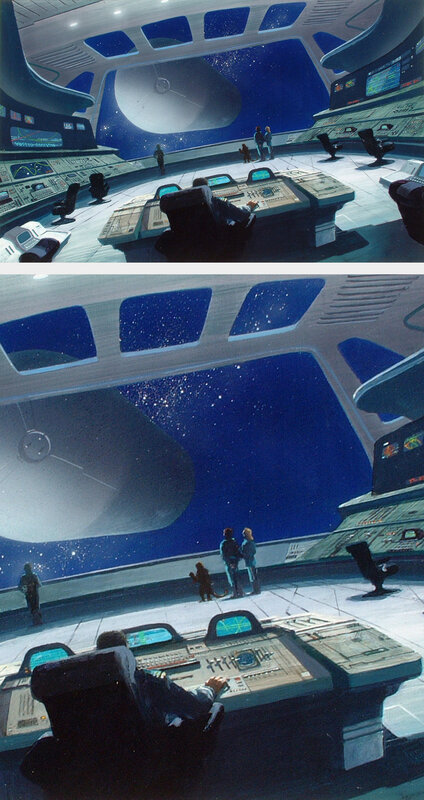 spaceship bridge control room
