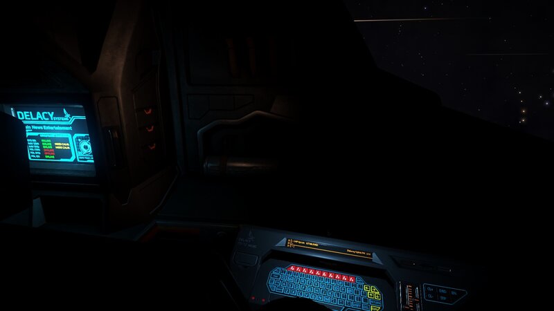 Spaceship Cockpit — Black
