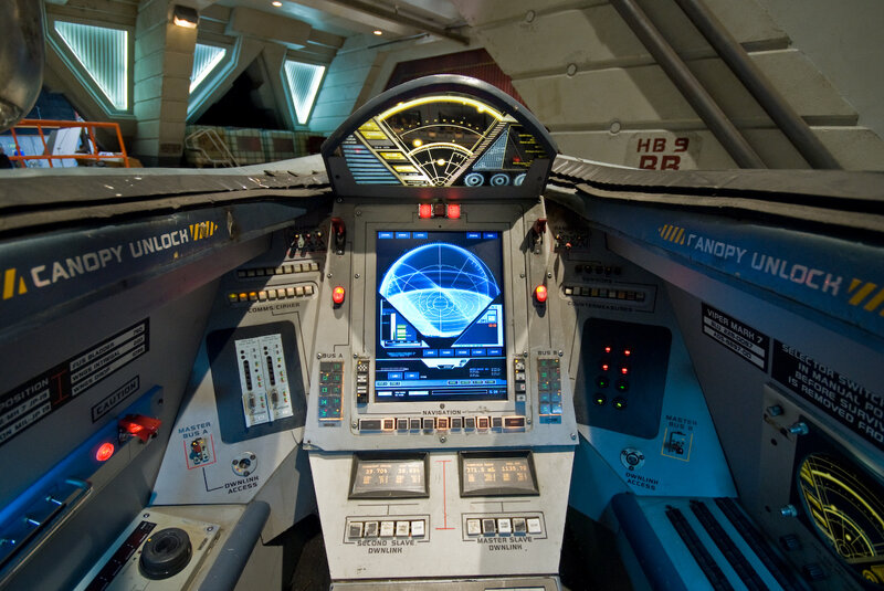 spaceship cockpit interior