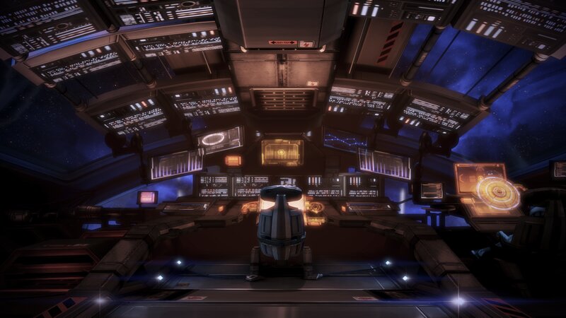 Spaceship Cockpit