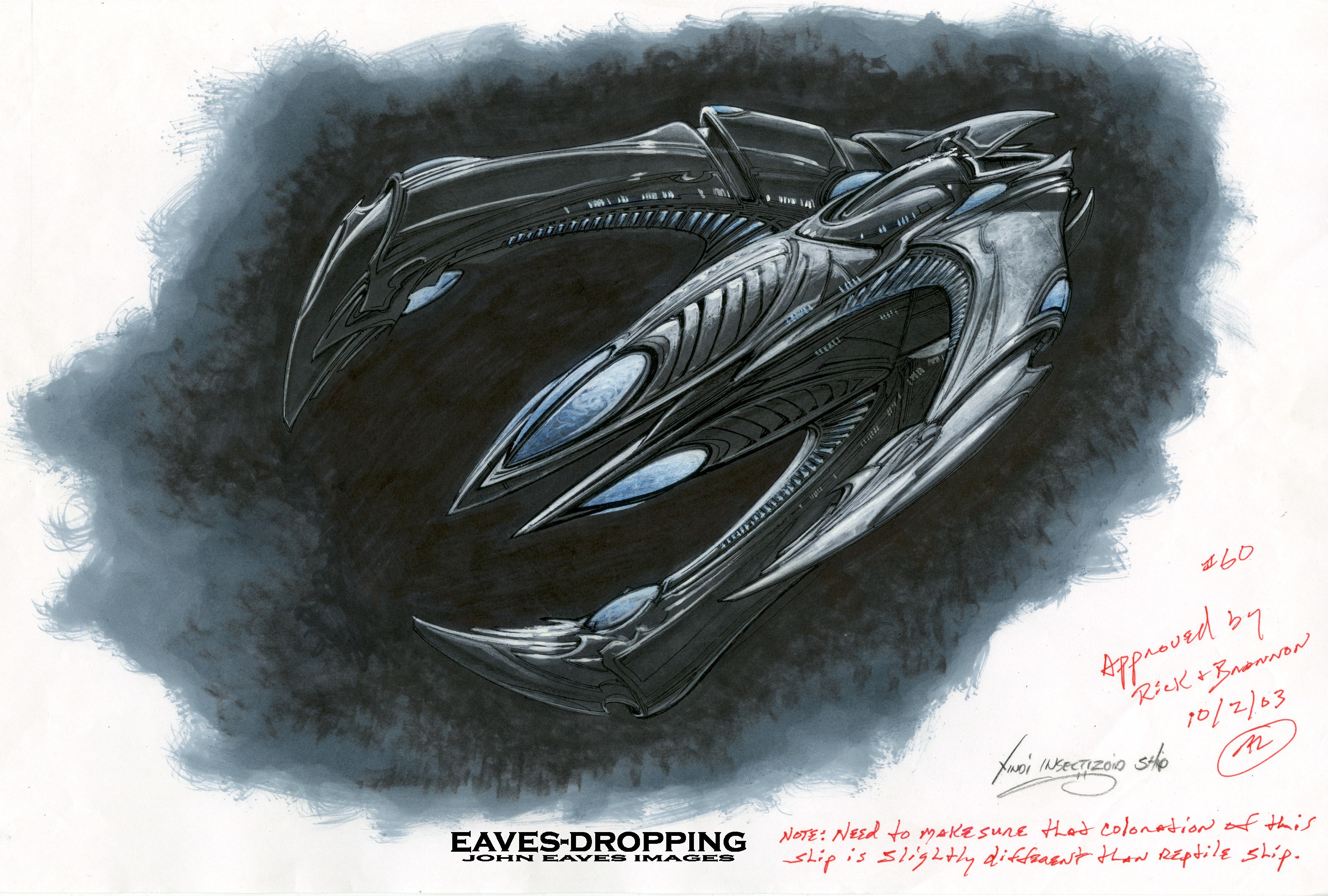 spaceship concept art