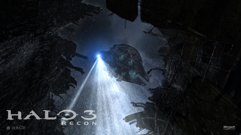 Spaceship in Debris