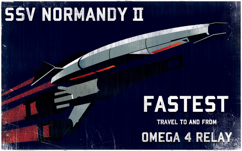 Spaceship in Flight — Blue, Dramatic