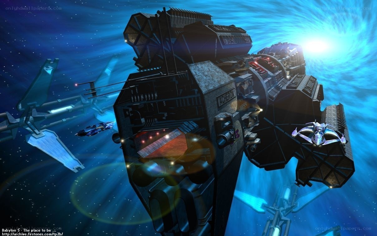 spaceship in space battle