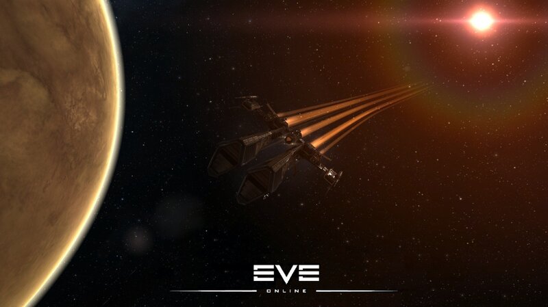 Spaceship in Space — Black, Dramatic, Digital Art, Planet, Star