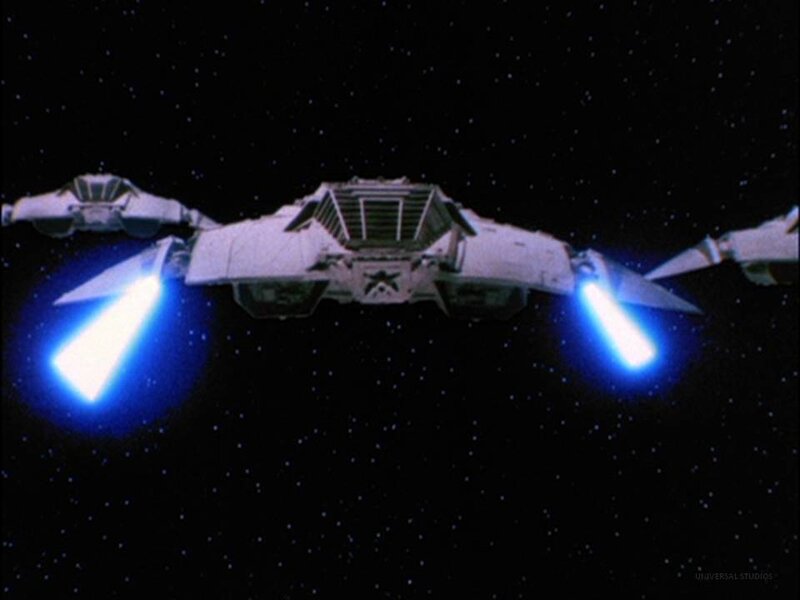 Spaceship in Space — Black, Dramatic, Night, Digital Art, Starship