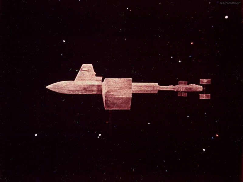 Spaceship in Space — Black, Dramatic, Photograph