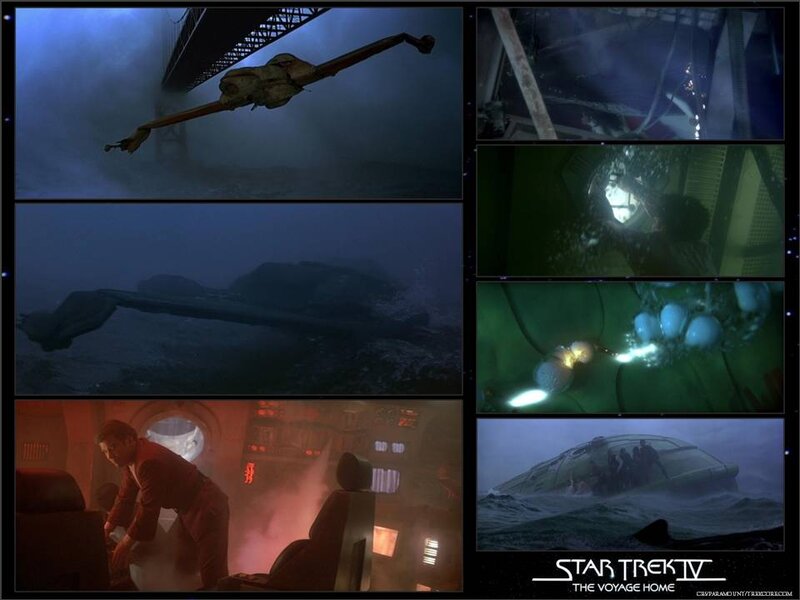Spaceship in Stormy Water