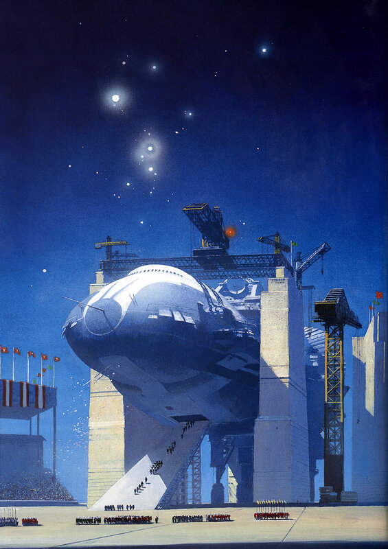 Spaceship Launch Ceremony