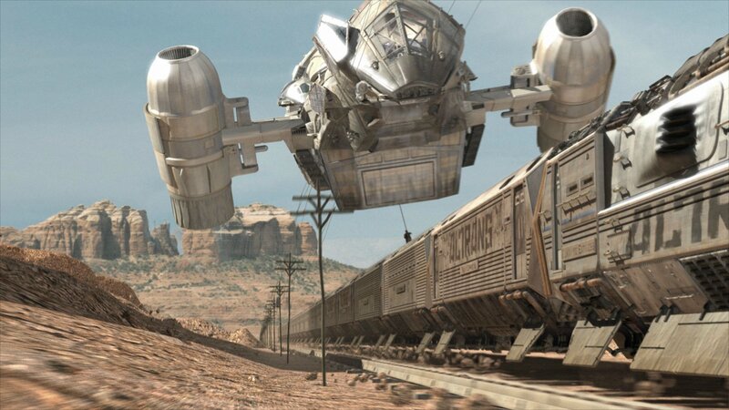 Spaceship Lifting Train