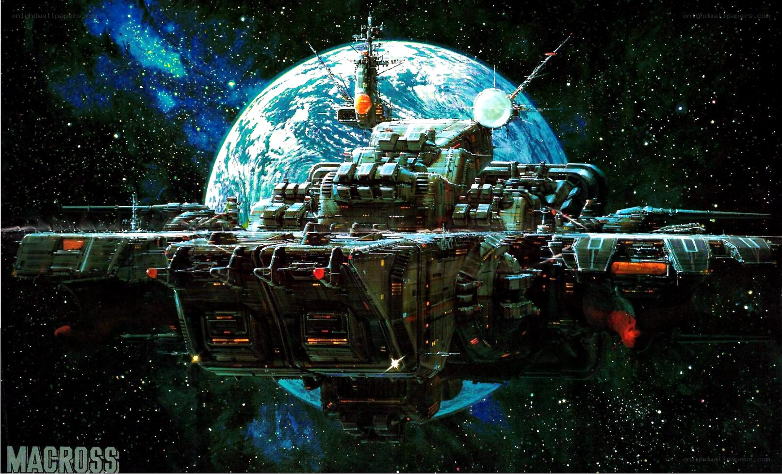Spaceship near Earth