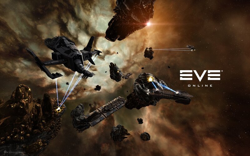 Spaceships in Asteroid Field — Brown