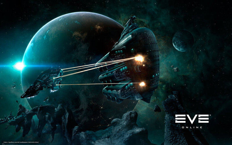 Spaceships in Battle — Teal, Dramatic