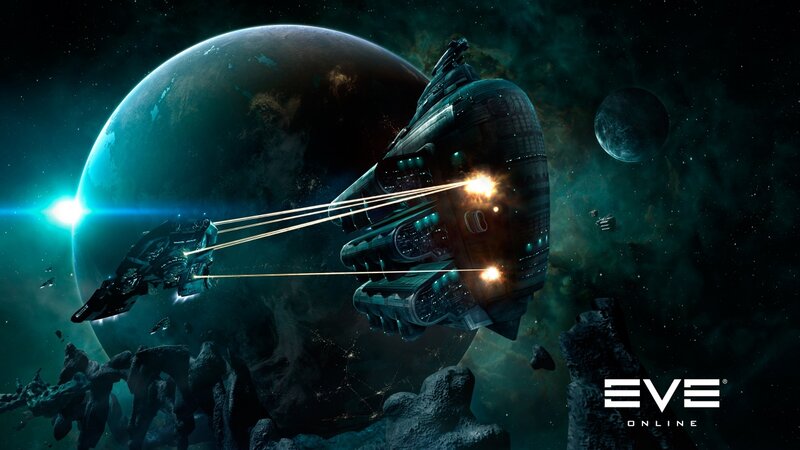 Spaceships in Battle — Teal