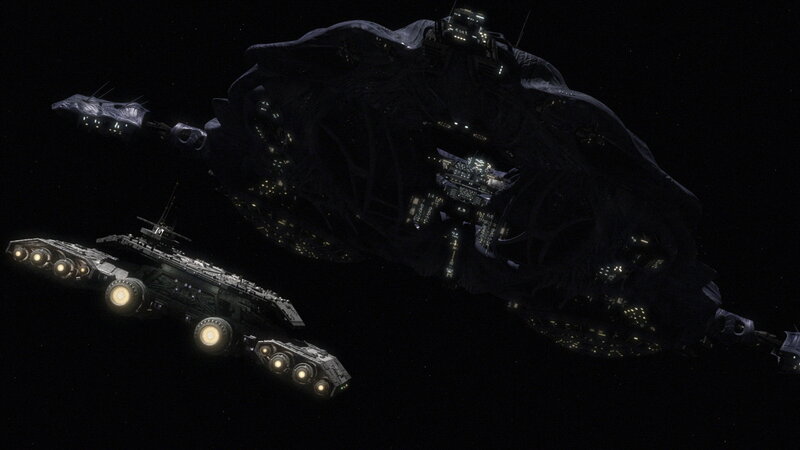 Spaceships in deep space