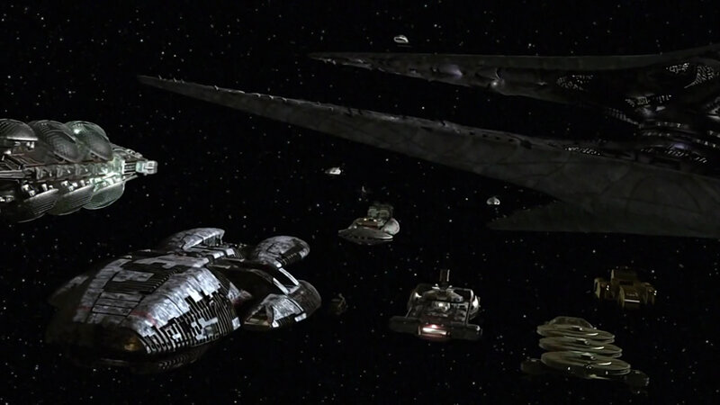 Spaceships in deep space