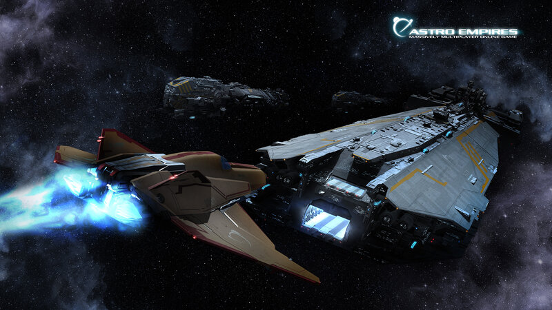 Spaceships in deep space