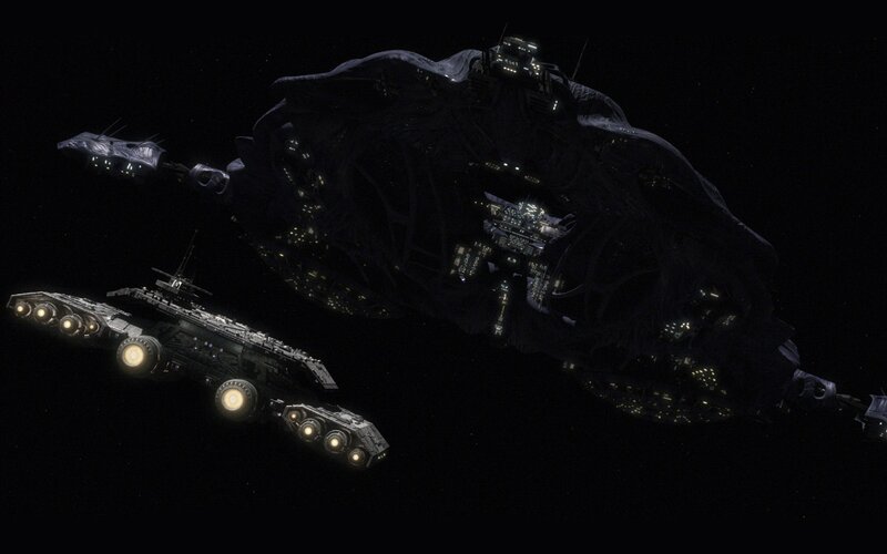 Spaceships in deep space