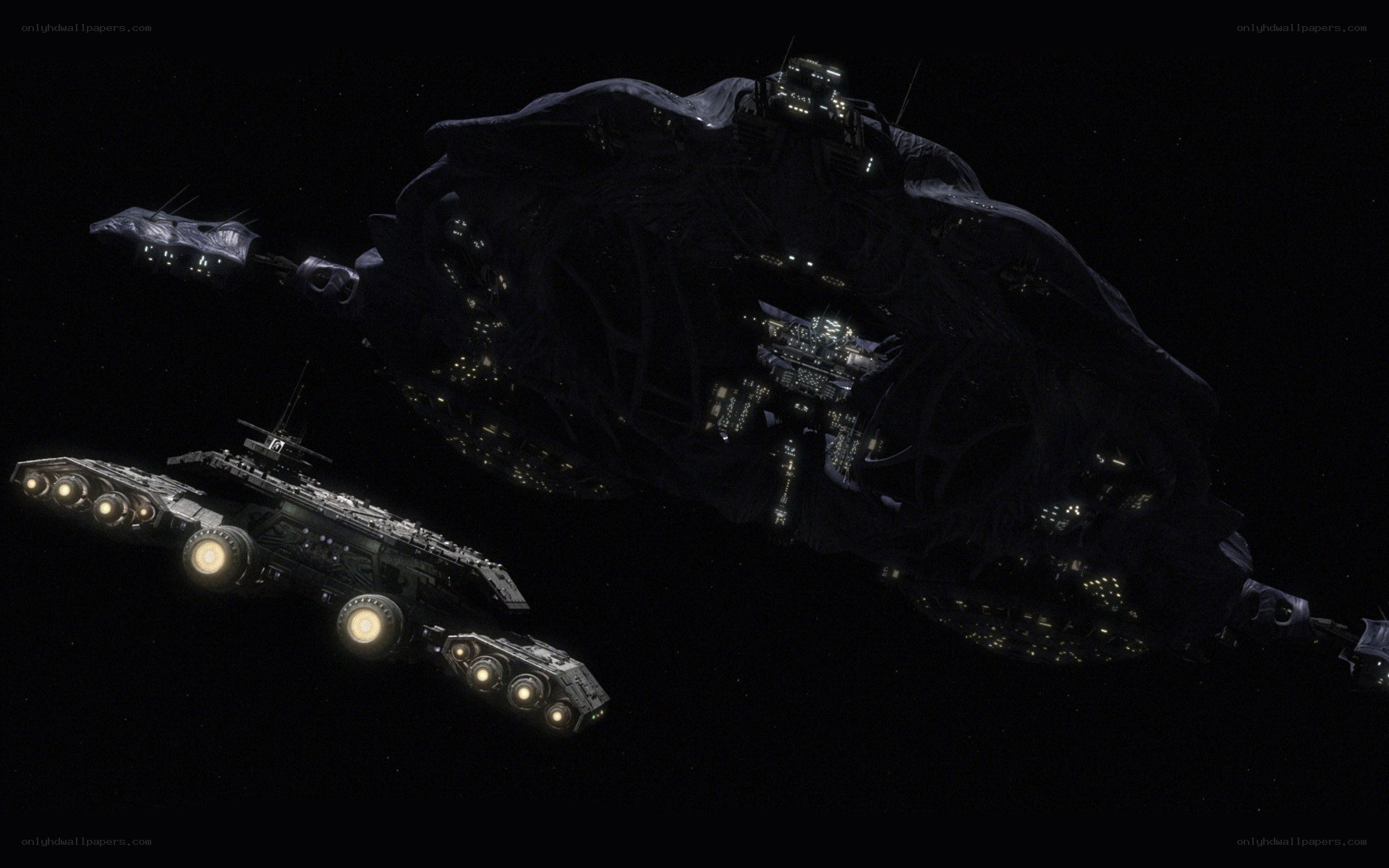 Spaceships in deep space