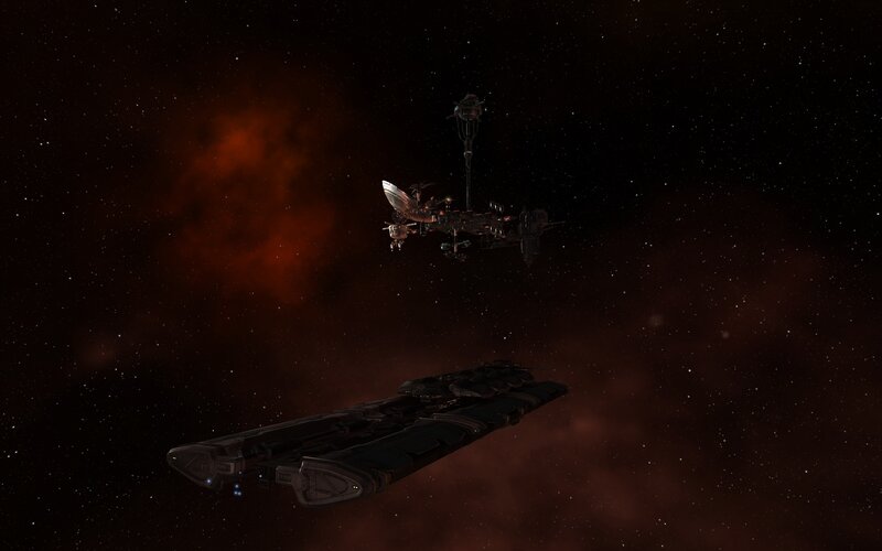 Spaceships in deep space