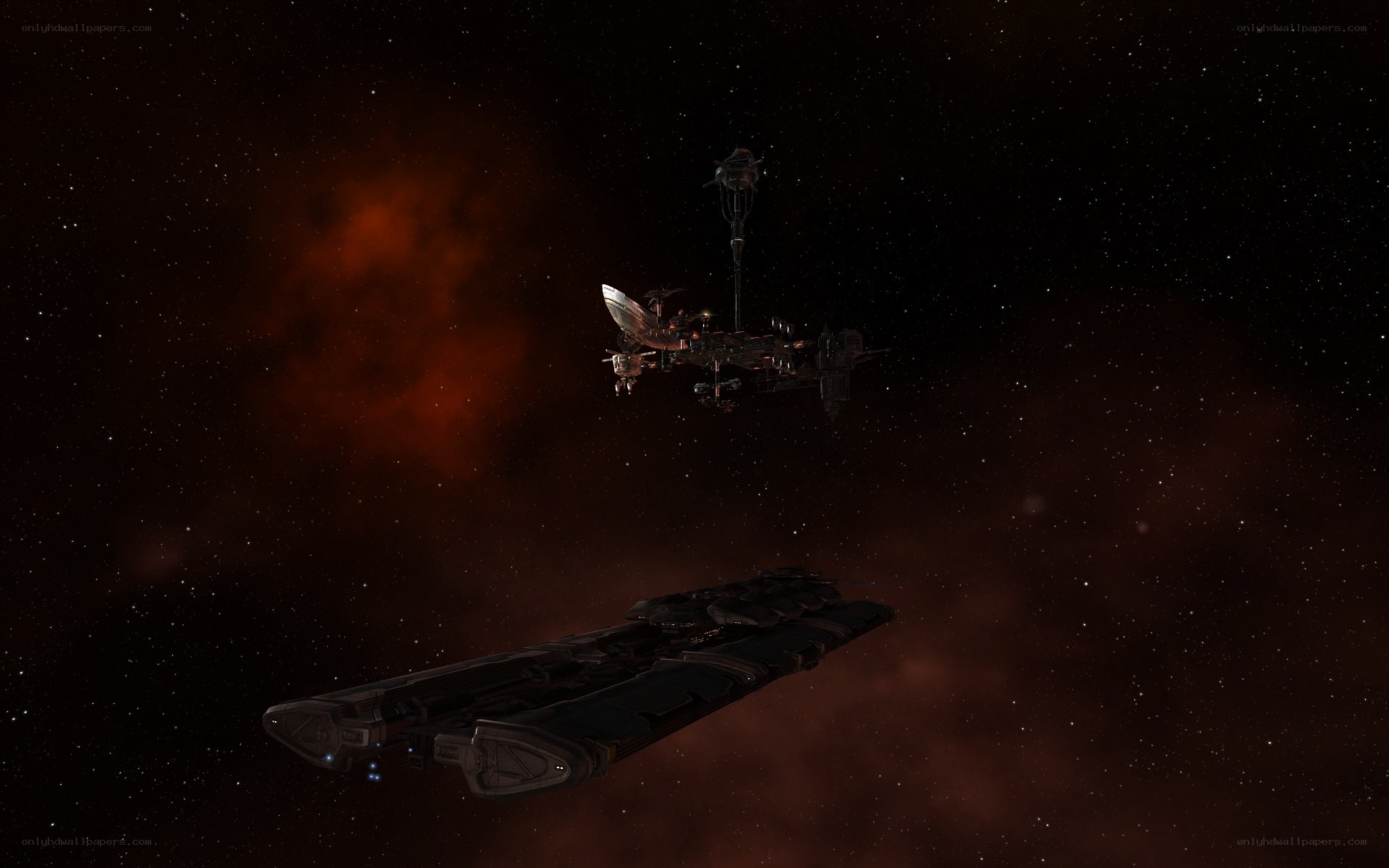 Spaceships in deep space