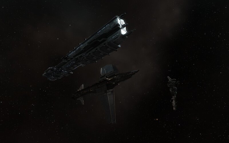 Spaceships in deep space