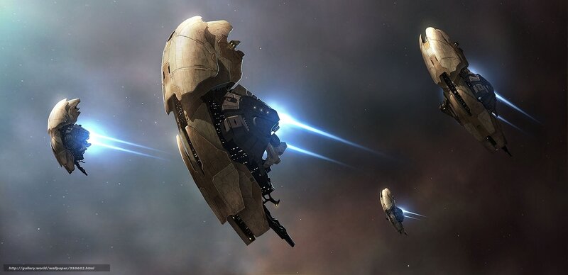 Spaceships in deep space