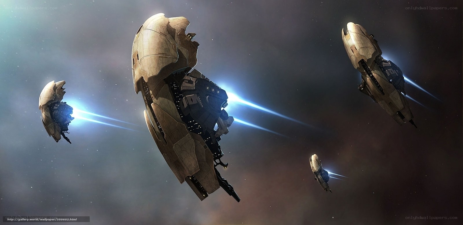 Spaceships in deep space