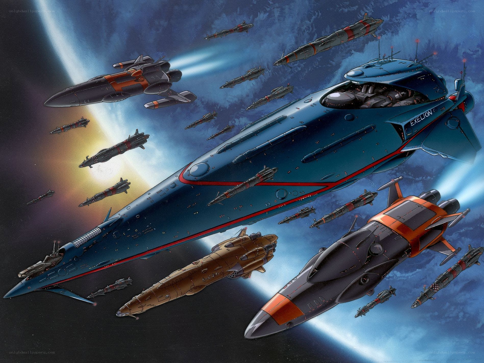 Spaceships in formation