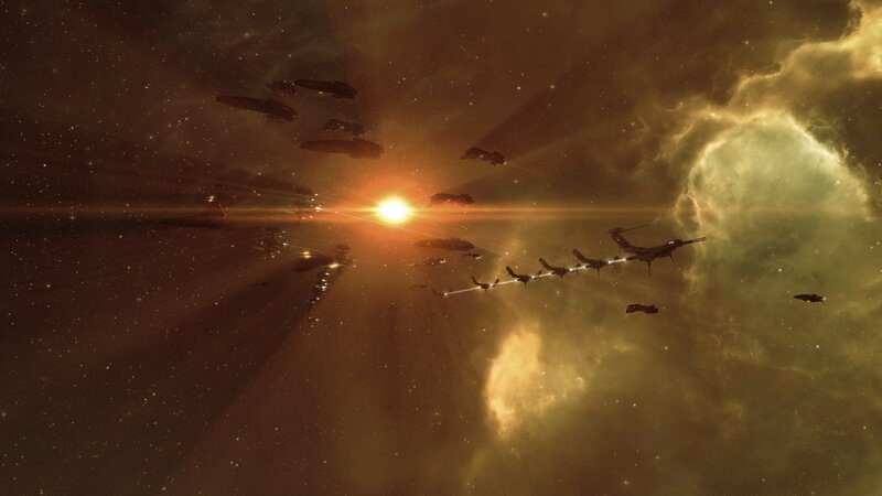Spaceships in Formation — Brown