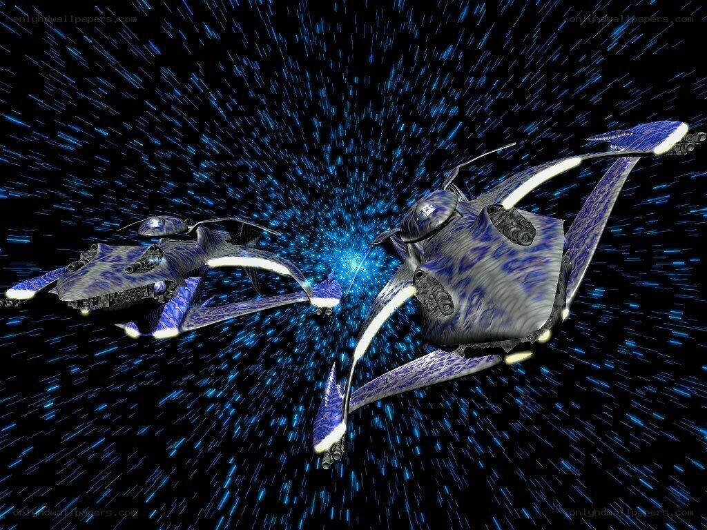 Spaceships in hyperspace