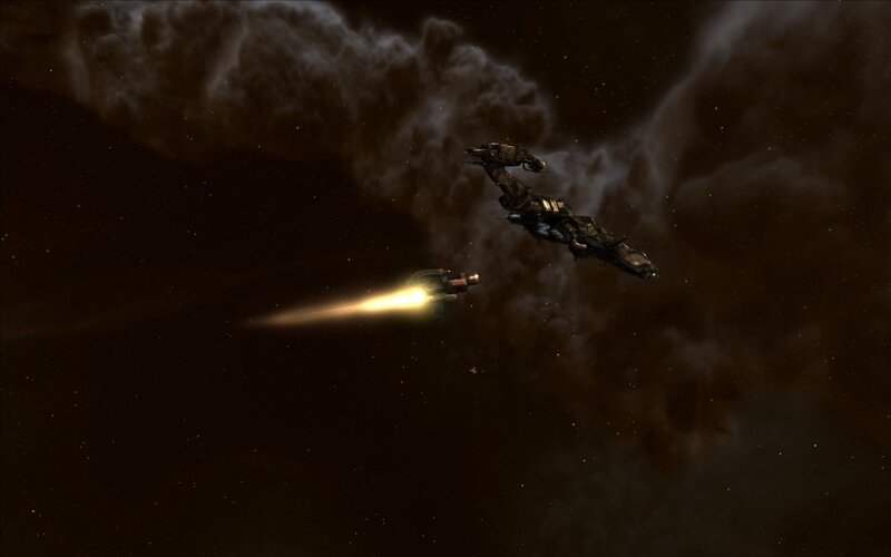 Spaceships in nebula
