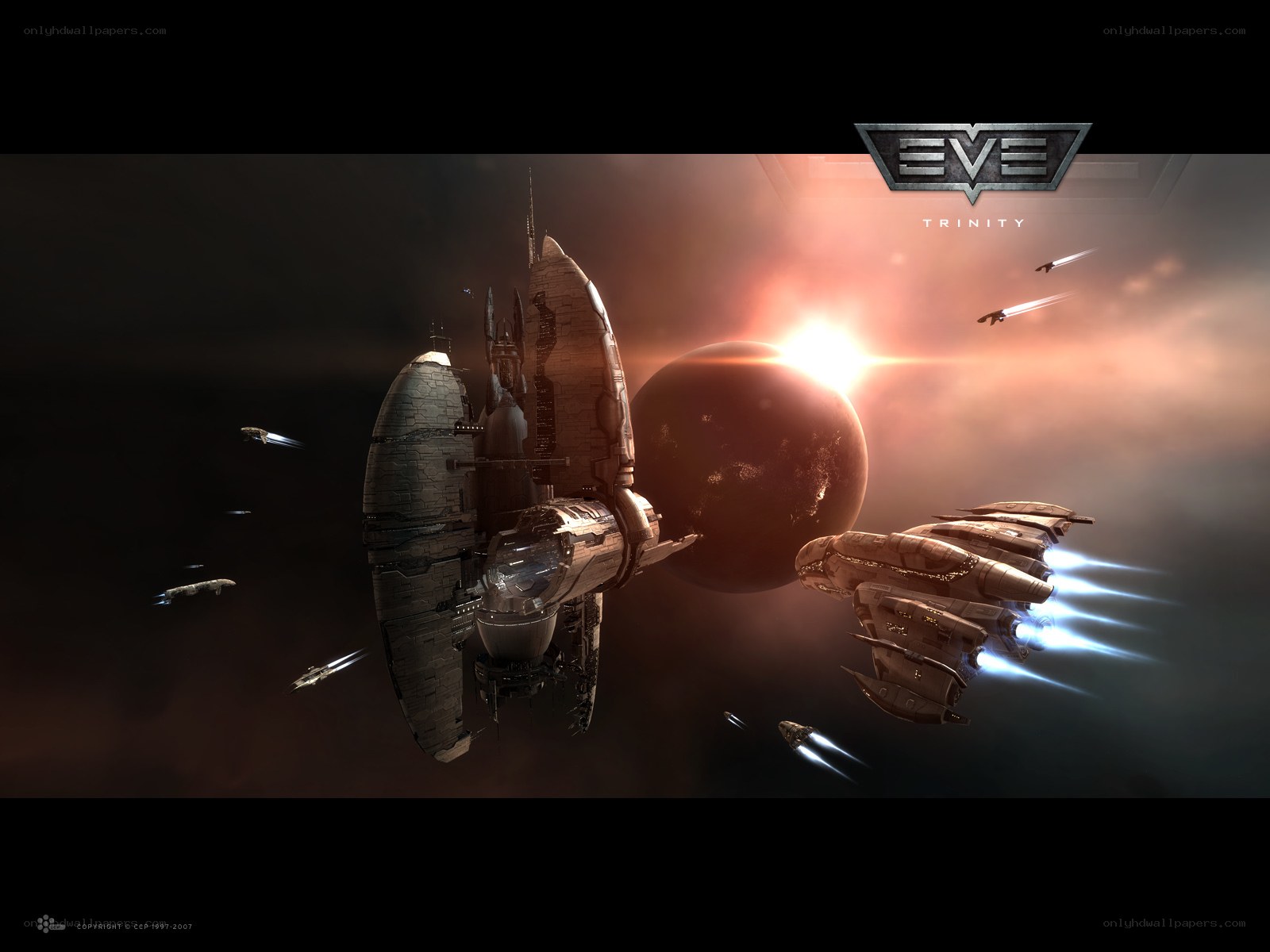 Spaceships in orbit around a planet