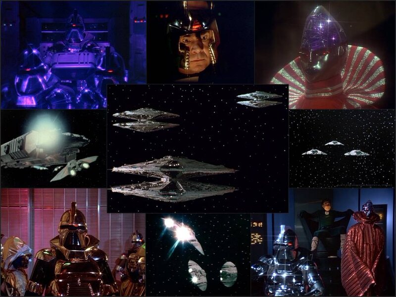 Spaceships in Space — Black, Dramatic, Night, Photograph