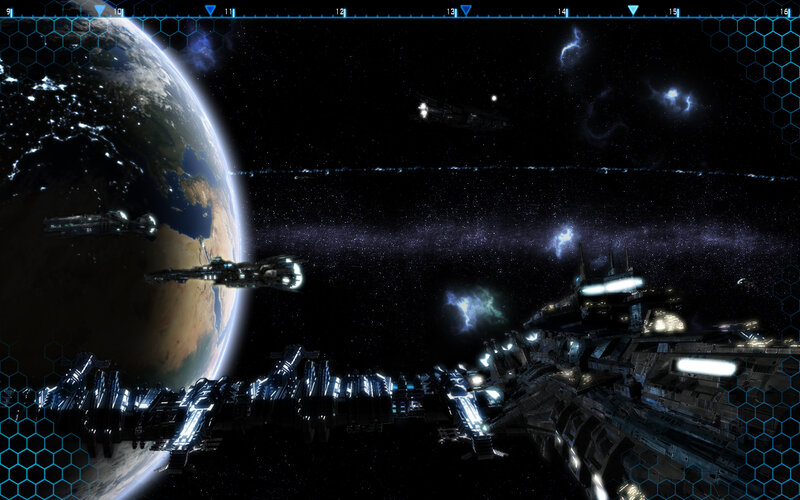 Spaceships near a planet