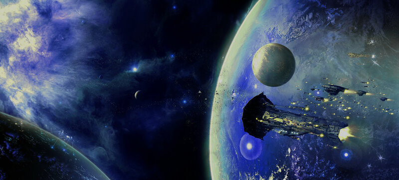 Spaceships near a planet