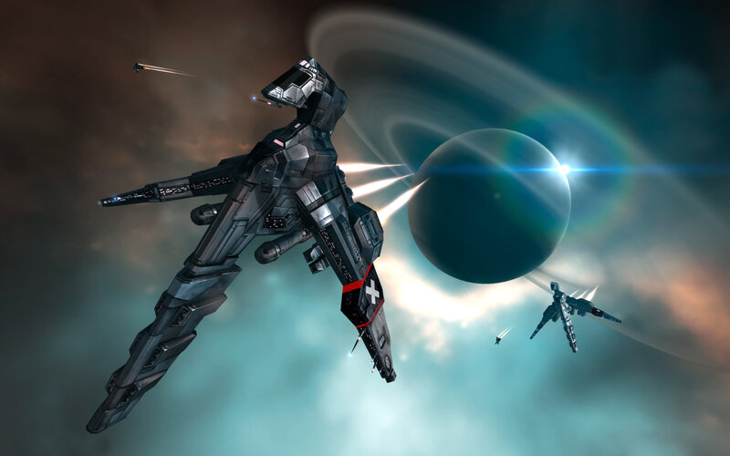 Spaceships near a planet
