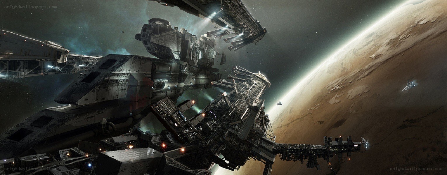 Spaceships near a planet