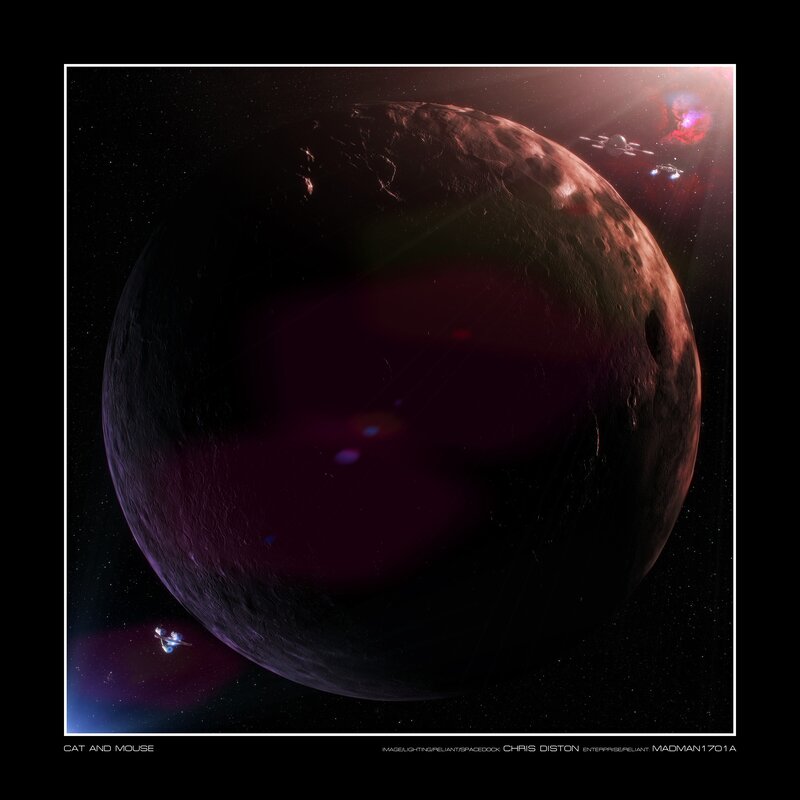 Spaceships near a planet