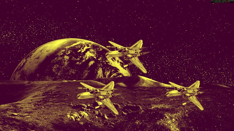 Spaceships near a planet