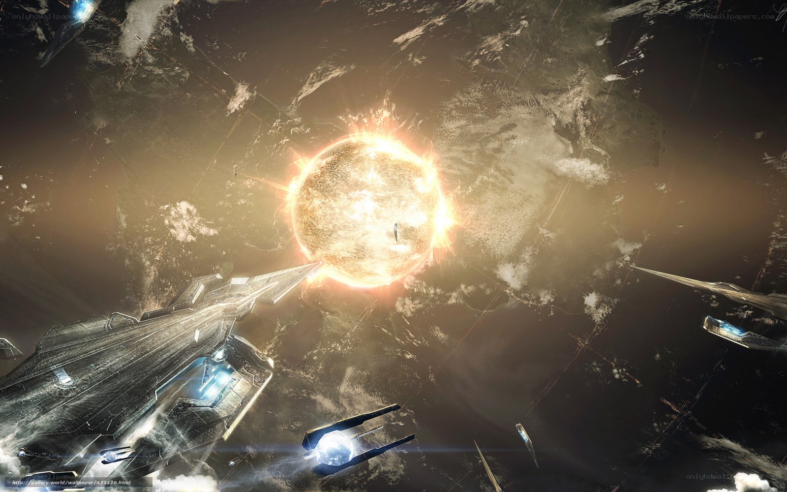 Spaceships near a star